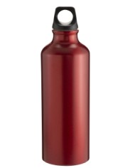 Borraccia in alluminio con moschettone, 400ml