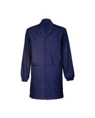 Camice da lavoro in cotone e poliestere blu Tg.S-XXL