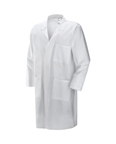 Camice Satin in tessuto cotone bianco Tg.46-60
