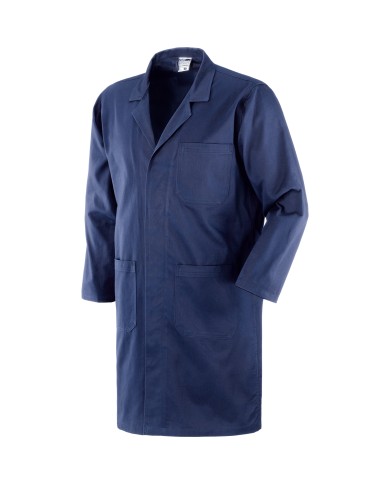 Camice Supermassaua da lavoro in tessuto cotone sanforizzato blu Tg.46-64