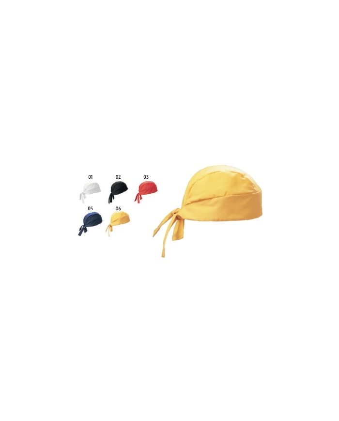 Cappellino bandana in cotone e poliestere