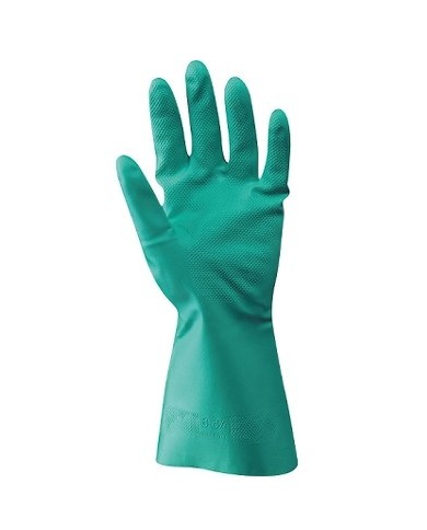 Guanto Ultranitril 492 in nitrile verde Tg.(6-6,5)-(7-7,5)-(8-8,5)-(9-9,5)-(10-10,5)