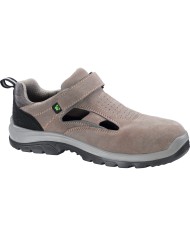 Sandalo NEW 545 S1P SRC in crosta beige Tg.36-48 Certificata EN ISO 20345