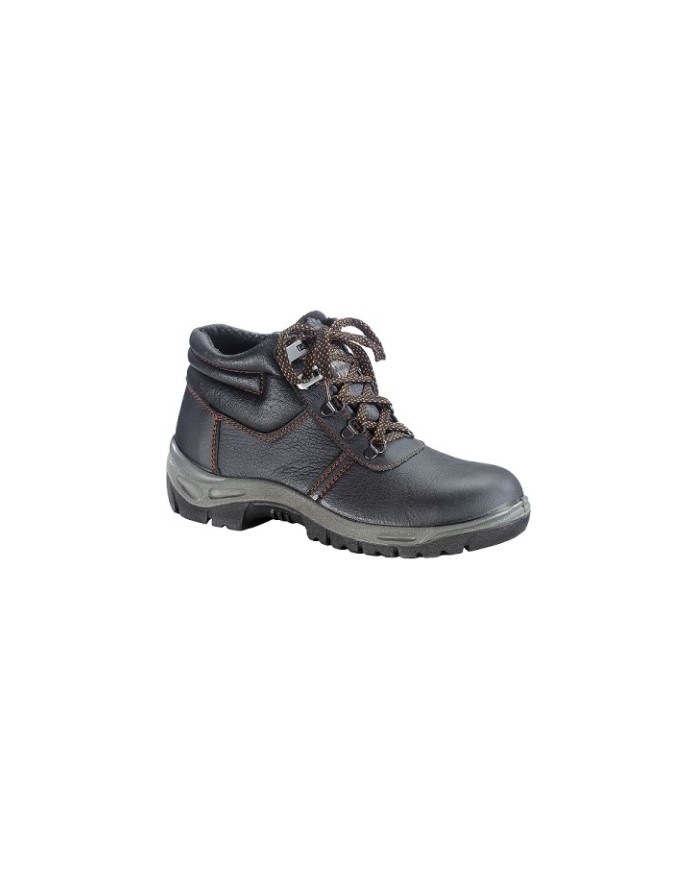 Scarpa Monza S1P SRC alta in pelle stampata nero Tg.36-47