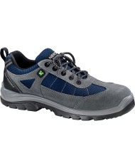 Scarpa protettiva bassa in crosta bovina scamosciata S1P SRC NEW 534 (tg.36-48)