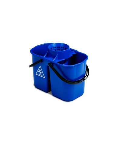 Secchio Fox bivasca 8+6lt (14lt) con strizzino centrale
