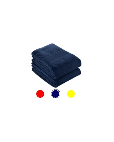 Telo in spugna di cotone 100 % ( 350 gr m2) con banda opaca stampabile (70x140cm)