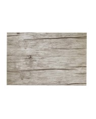 Tovaglietta Wood in polipropilene effetto legno rigida cm30x45 12pz
