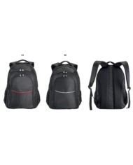 Zaino porta computer poliestere 1680D con tre tasche. Tasca principale porta pc