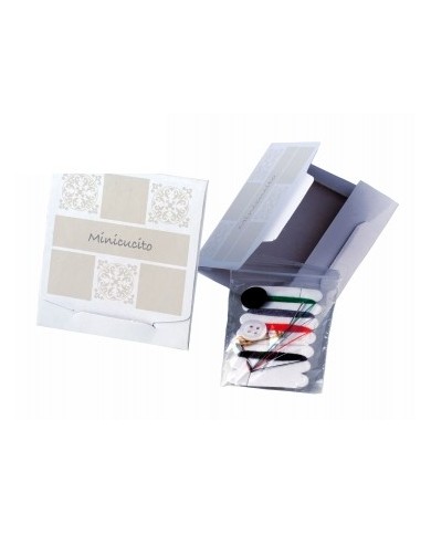 Acanto Set cucito astucciato ago+fili 100pz