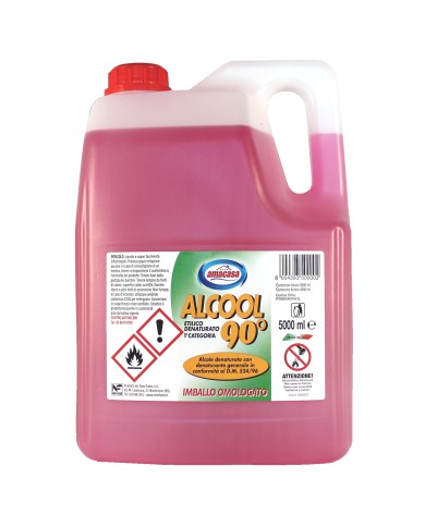 Alcool Etilico Denaturato 90° 5lt