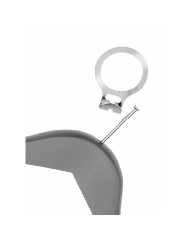 Anello antifurto in acciaio per appendiabiti 6pz