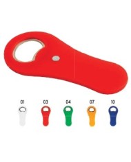 Apribottiglie in plastica con calamita