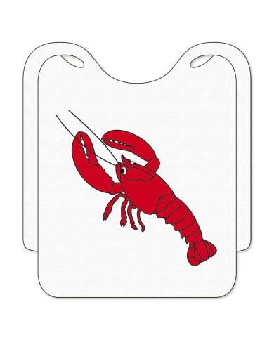 Bavaglio Aragosta in tnt 37x40cm 100pz