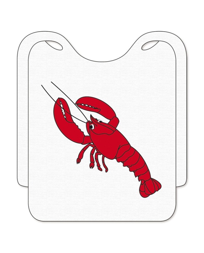 Bavaglio Aragosta in tnt 37x40cm 100pz
