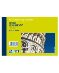 Blocco buoni di consegna data ufficio 11,5x16,5cm 50x2 copie autoricalcanti (Min.Mul./5)
