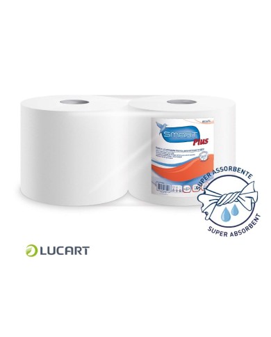 Bobine industriali a spirale Pure Pulp Smart Plus 2 veli 2rotoli