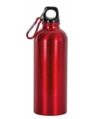 Borraccia in alluminio con moschettone 750 ml
