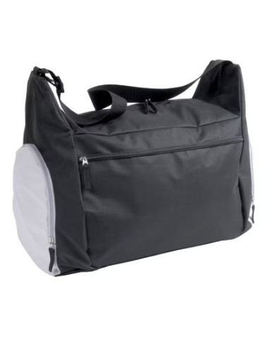 Borsone sport/viaggio in poliestere 600D con tracolla regolabile, 2 scomparti e tasca porta scarpe