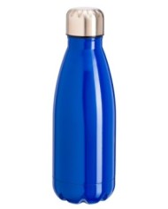 Bottiglia termica in acciaio inossidabile con doppiaparete isolante e tappo in acciaio, capacità 350 ml