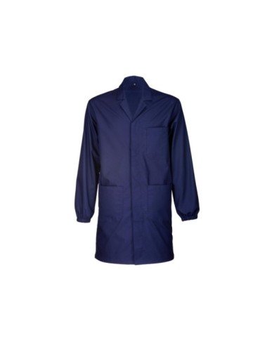 Camice da lavoro in cotone e poliestere blu Tg.S-XXL