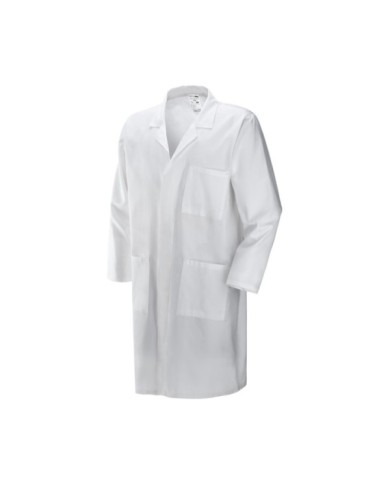 Camice Satin in tessuto cotone bianco Tg.46-60