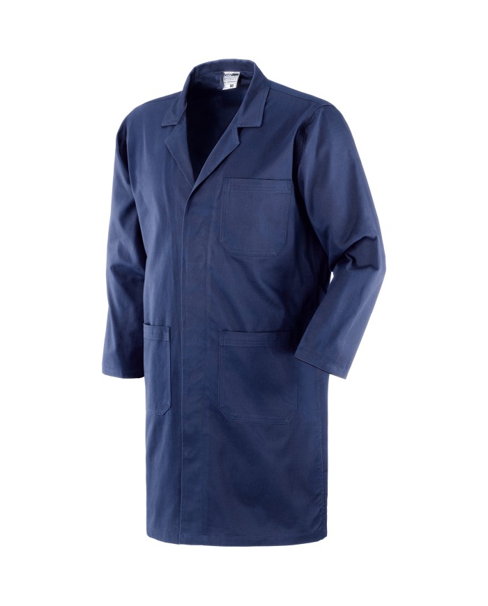 Camice Supermassaua da lavoro in tessuto cotone sanforizzato blu Tg.46-64