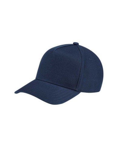 Cappellino TopStar blu 5 pannelli con visiera