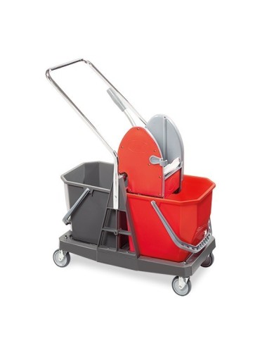Carrello duo 2x20lt con manico fisso e 4100PR