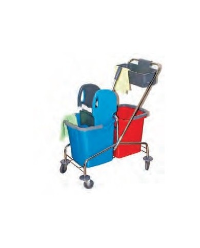 Carrello Passpartout bivasca cromato 50lt