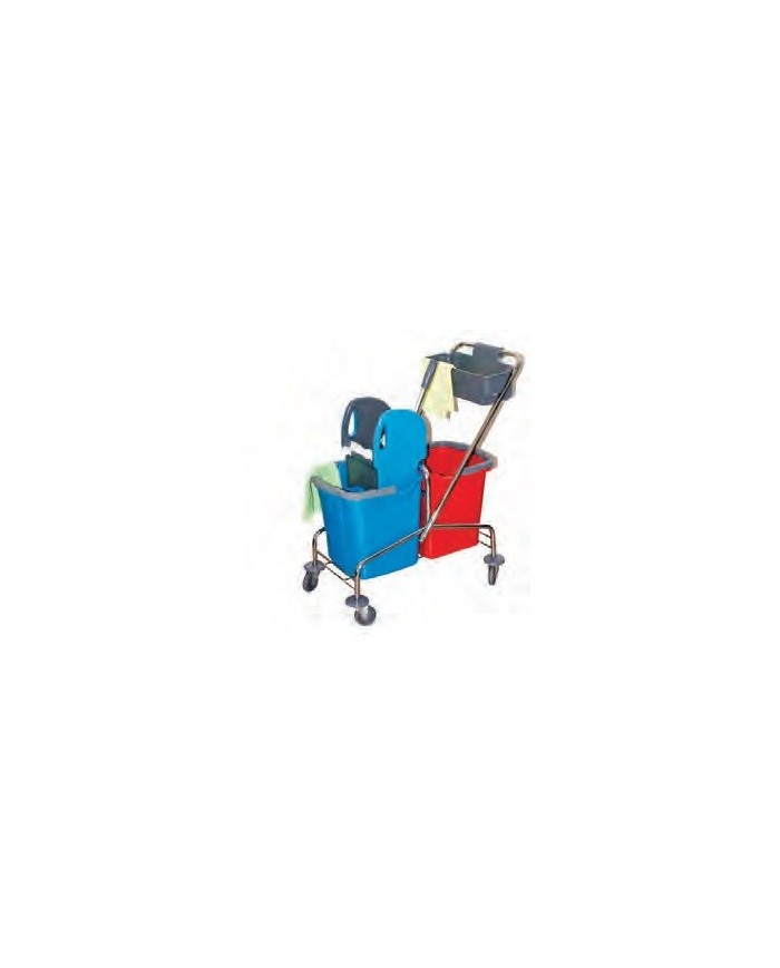 Carrello Passpartout bivasca cromato 50lt
