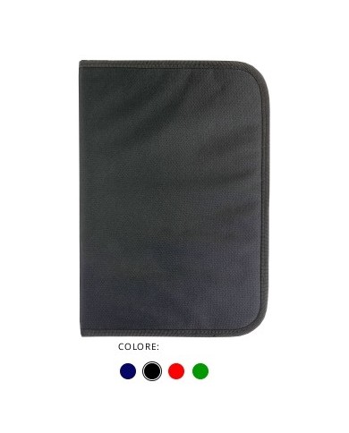 Cartella congresso richiudibile con cerniera