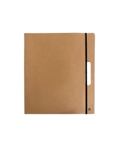 Cartelletta congresso in cartoncino, con post-it e penna (blocco a quadretti incluso)