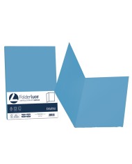 Cartelline semplici Luce 200gr 25x34cm azzurro Favini conf. 50 pezzi