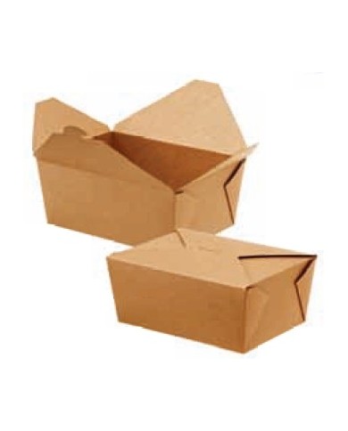 Contenitore box da asporto chiuso avana 2,5l 21x16x9cm 40pz