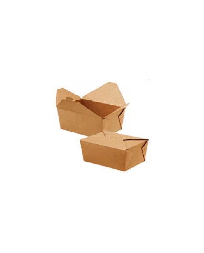 Contenitore box da asporto chiuso avana 2,5l 21x16x9cm 40pz