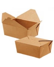 Contenitore box da asporto chiuso avana 2,5l 21x16x9cm 40pz