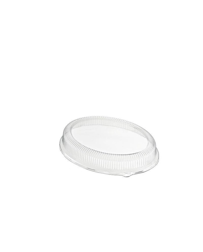 Coperchio ovale in PET per fondina 26,9x20,4x4,9cm 50pz