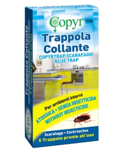 CopyrTrap scarafaggi set 5pz