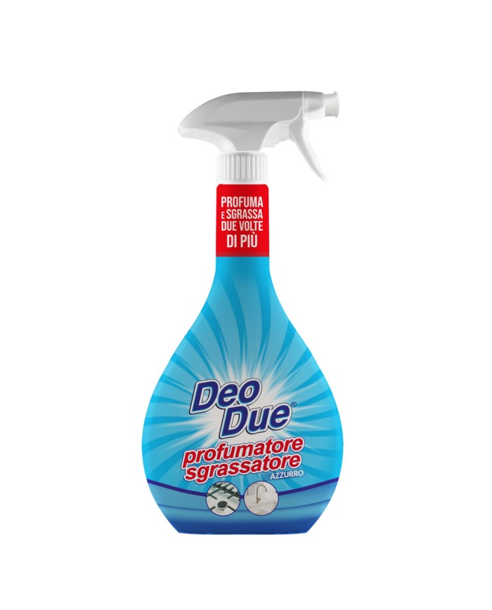 Deo Due Sgrassatore profumatore Azzurro 600ml
