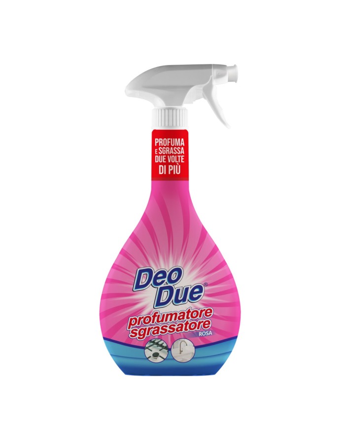 Deo Due Sgrassatore profumatore Rosa 600ml