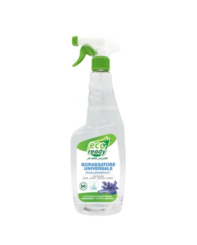 EcoReady Sgrassatore Universale Lavanda Ipoallergenico Spray 750ml
