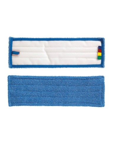 Frangia lavaggio microfibra con velcro 45x14 cm