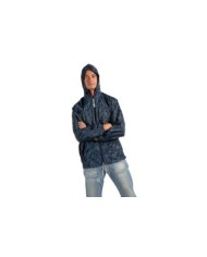 Giacca impermeabile Kway blu Taglie: S-2XL