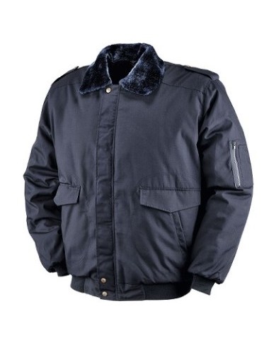 Giubbino Winter poliestere/cotone blu Tg.S-M-L-XL-XXL