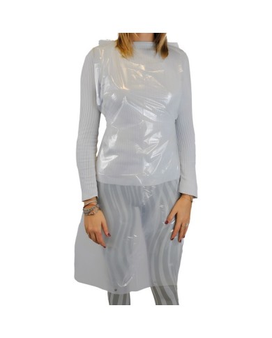 Grembiule Apron 30 taglia unica LDPE azzurro Worker conf. 100 pezzi