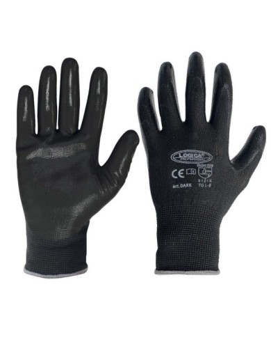 Guanto Dark nero (tipo Nit-Flex) tg.7-11 (Min.Mul./12)