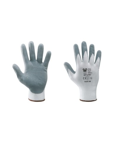 Guanto NIT-LITE a filo continuo 100% nylon / nitrile schiumato Tg.7-11