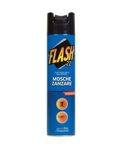 Insetticida Flash 22 Spray contro Mosche e Zanzare 250ml (ex Grey)