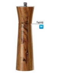 Macina sale o pepe in legno con macina in ceramica 20cm